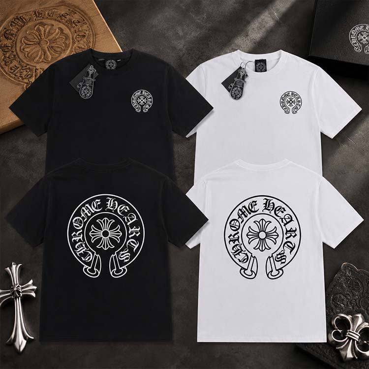 T-shirt à motif Chrome Hearts