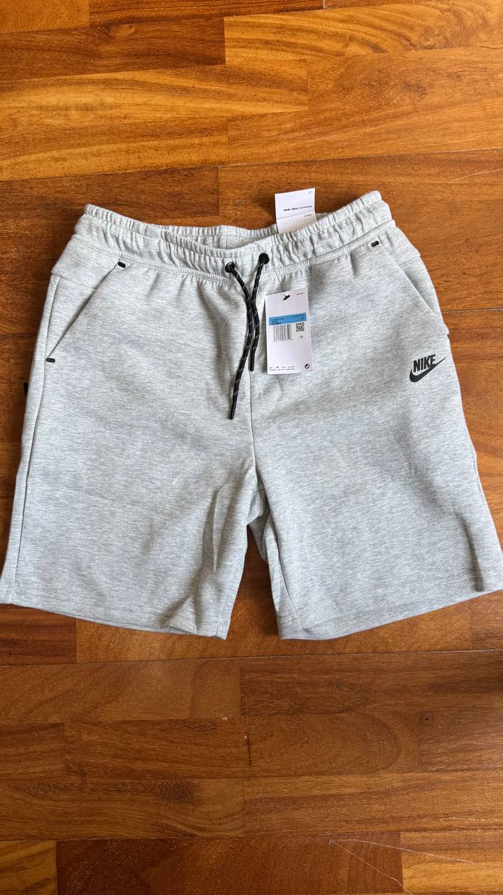 Short de jogging Nike Tech Fleece gris chiné