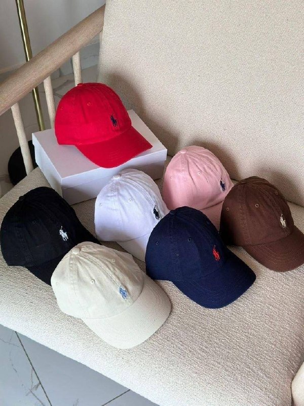 Casquettes Ralph Lauren brodées