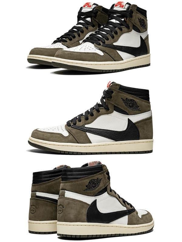 Baskets Nike Jordan 1 x Travis Scott