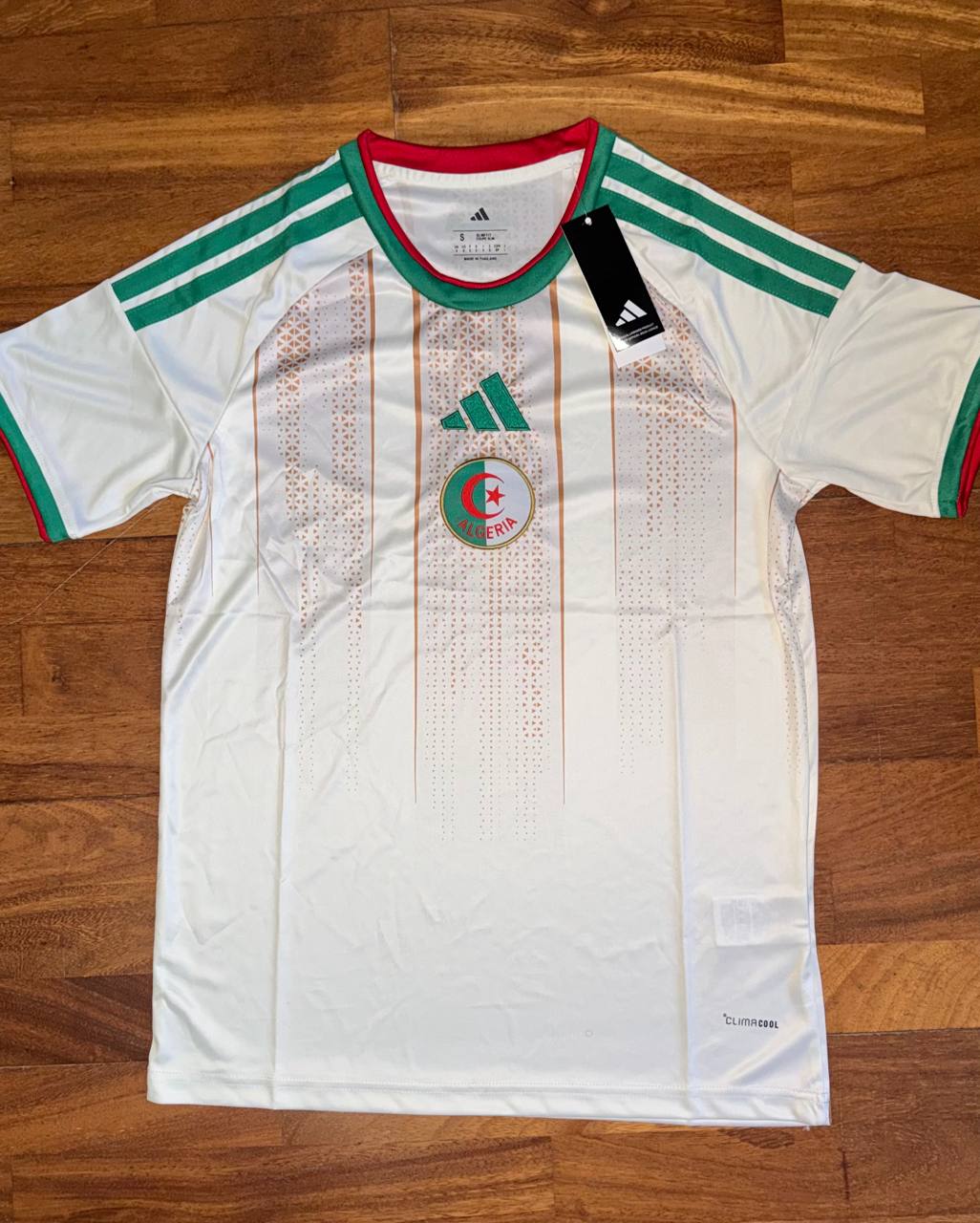 Maillot de football Adidas Algérie blanc