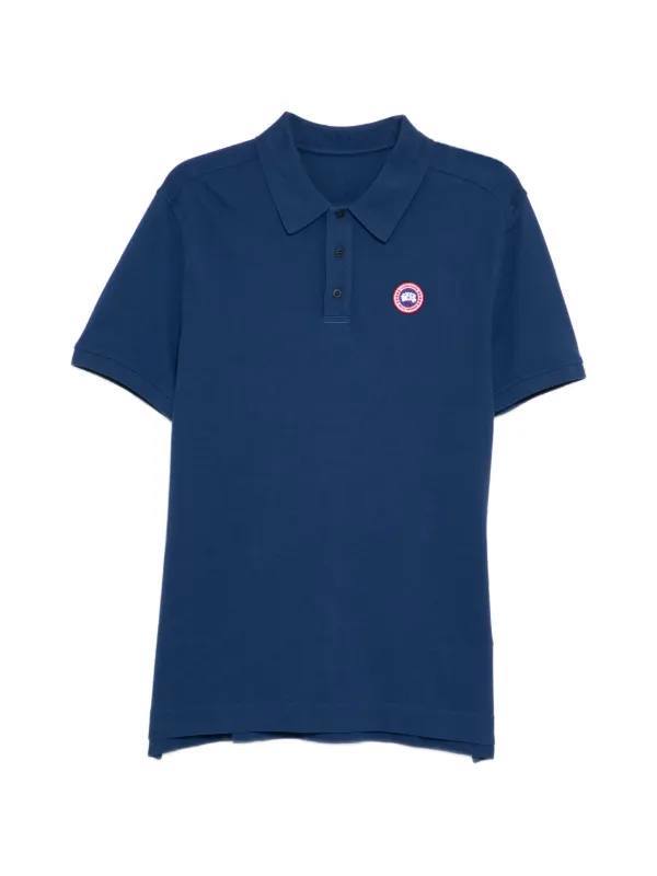 Polo bleu canard Canada Goose