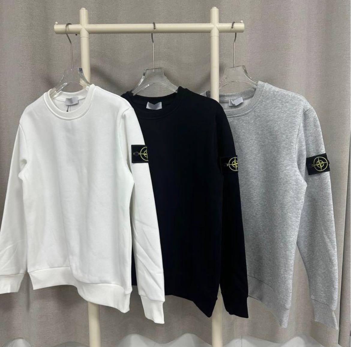 Sweats col rond Stone Island unis