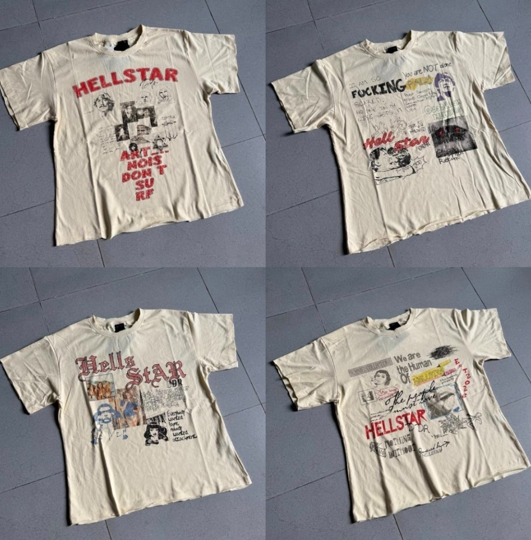 T-shirts imprimés Hellstar