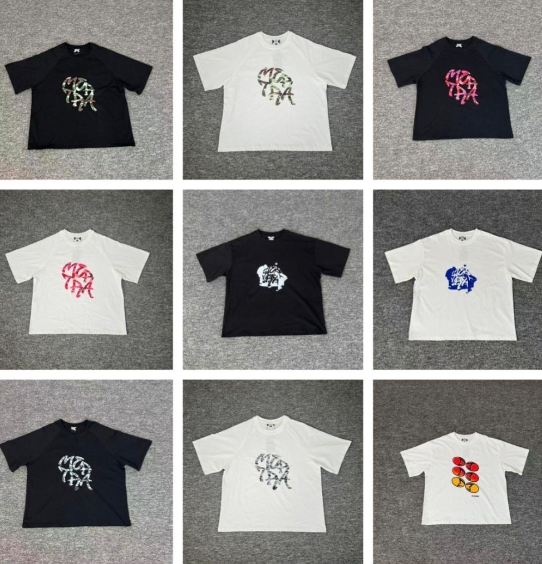 Lot de t-shirts Mertra imprimés graphiques variés