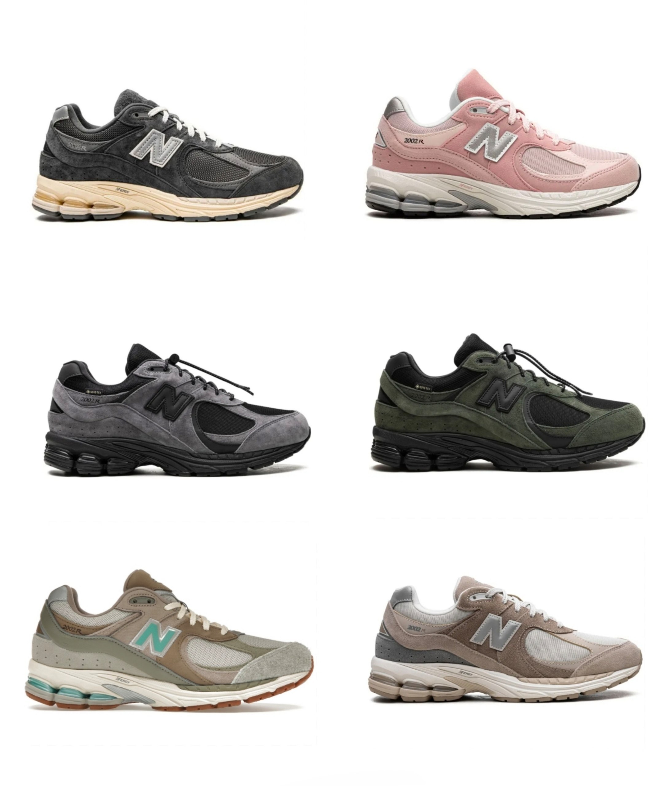 Baskets New Balance 2002R plusieurs coloris