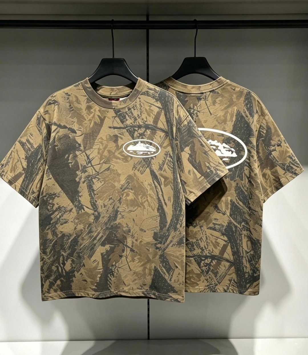 T-shirt Corteiz Alcatraz Camouflage Forêt