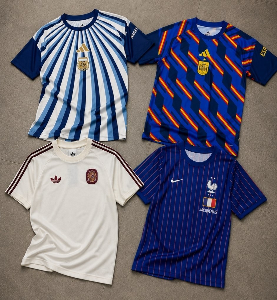 Maillot de football d'avant-match
