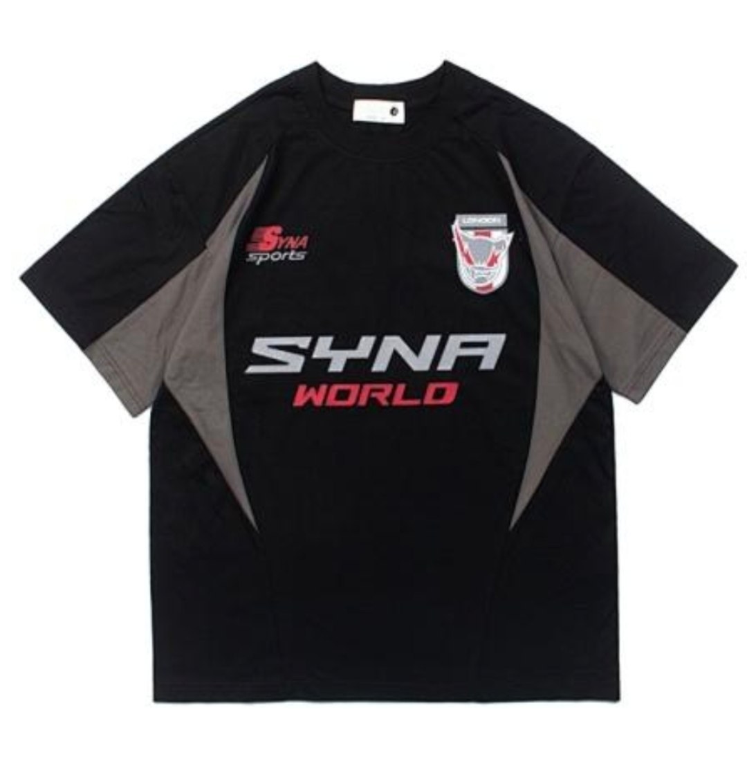 Maillot de sport Syna World noir et gris