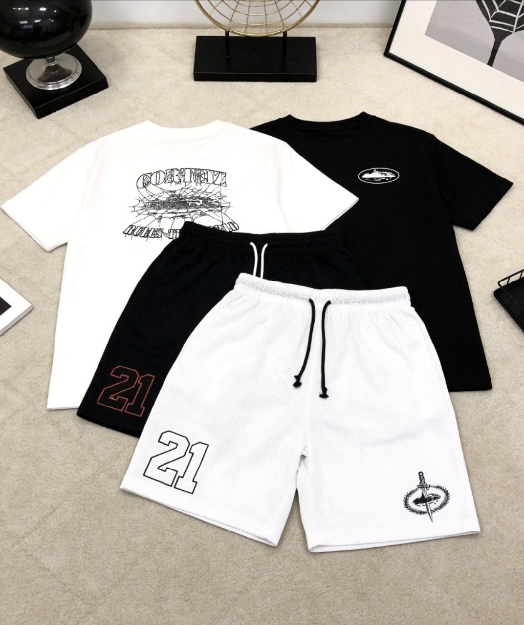 Ensemble short et haut Corteiz