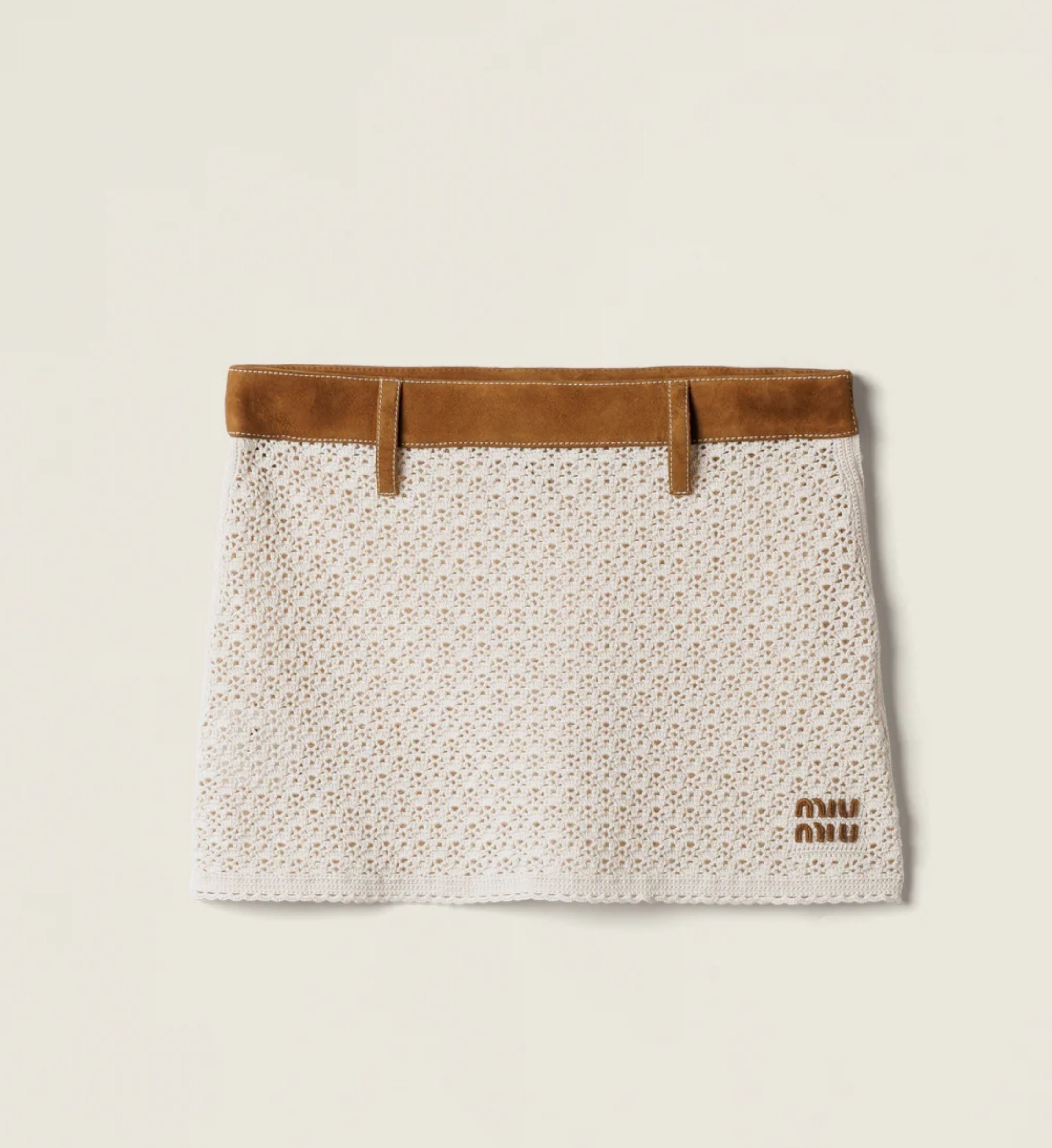 Jupe courte Miu Miu 2 coloris