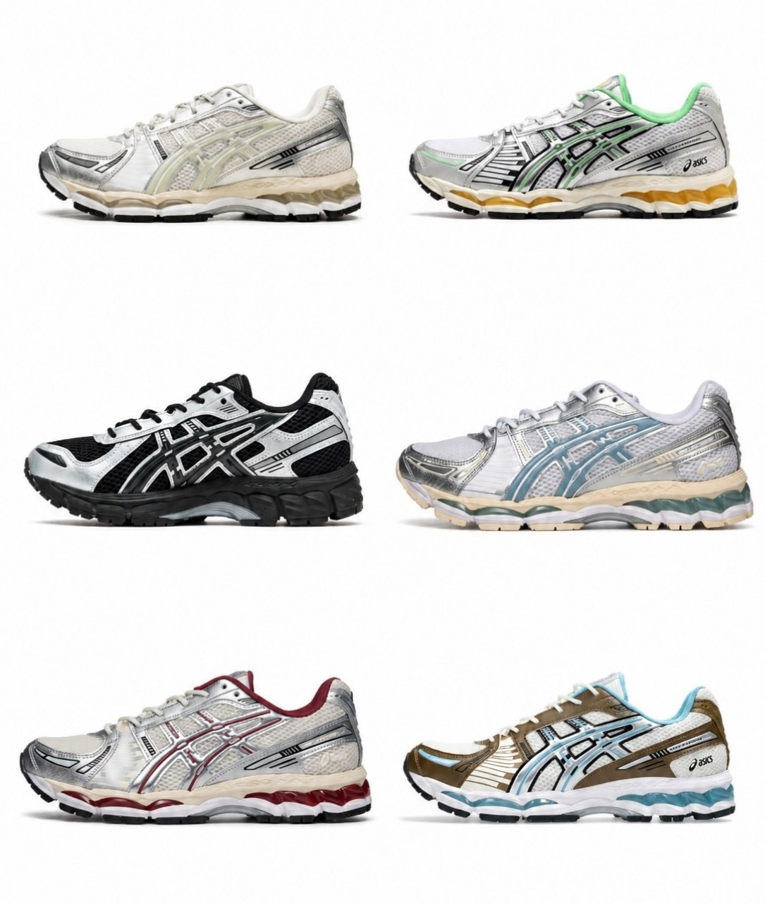Baskets Asics Gel-Kayano 14 argentées