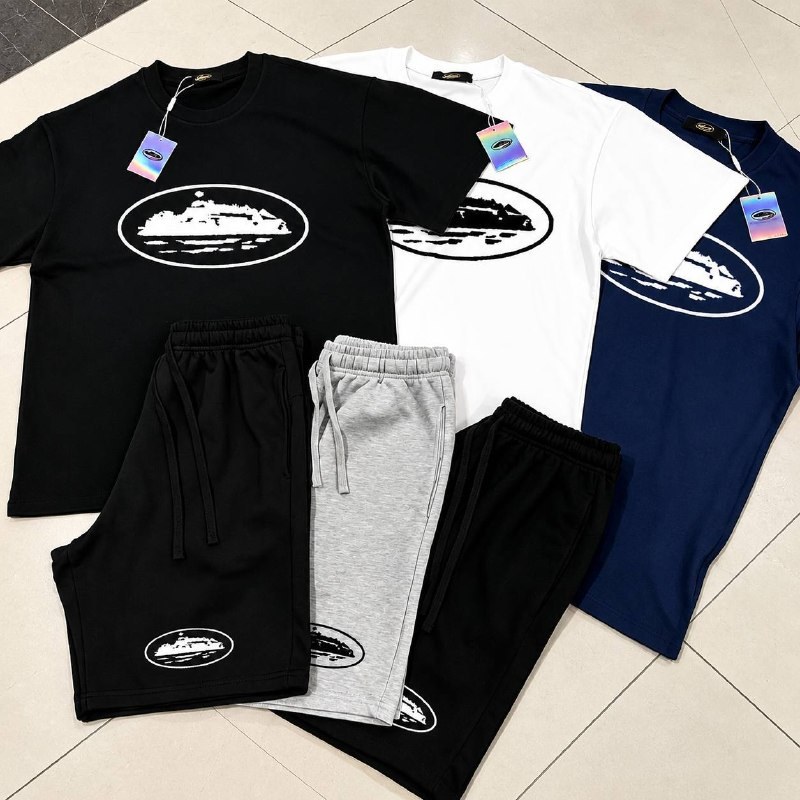 Ensembles t-shirt et short Corteiz Alcatraz