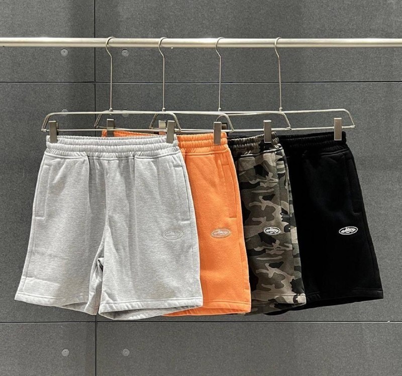 Short molleton Corteiz logo ovale brodé