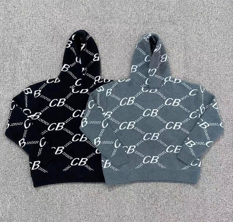 Pulls à capuche Cole Buxton à motif monogramme CB