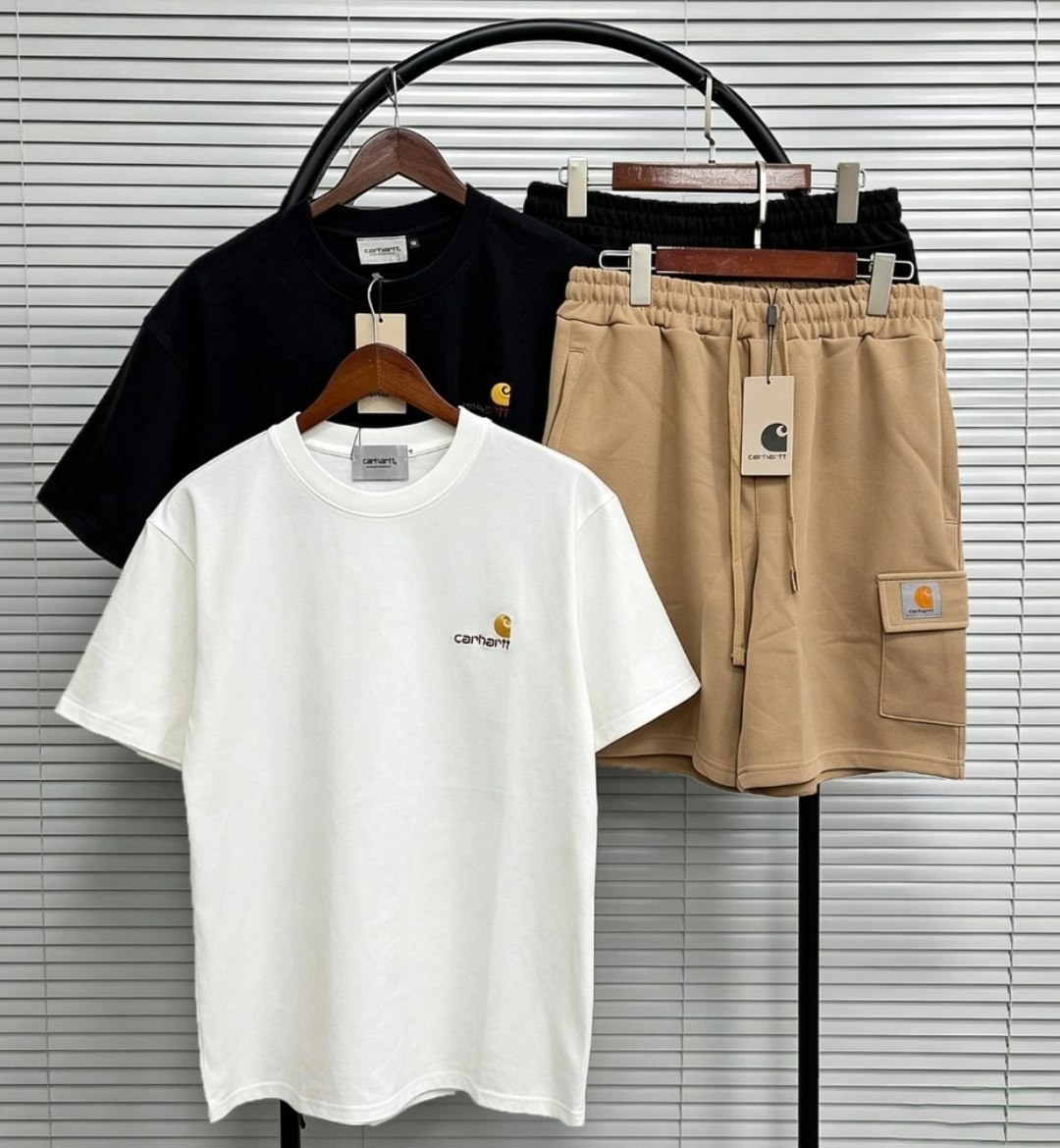Ensemble t-shirt et short molleton Carhartt