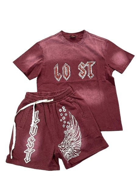 Ensemble short Lost Intricacy 2 coloris