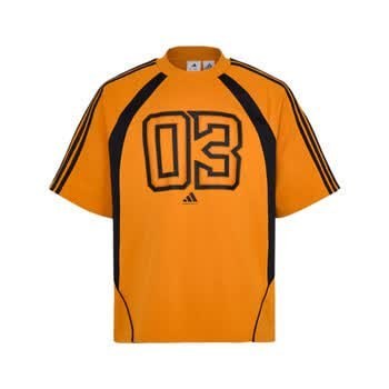 Maillot de foot Adidas orange numéro 03