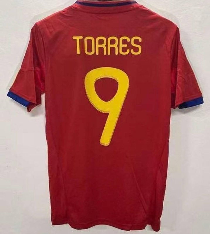 Maillot rétro Espagne 2010
