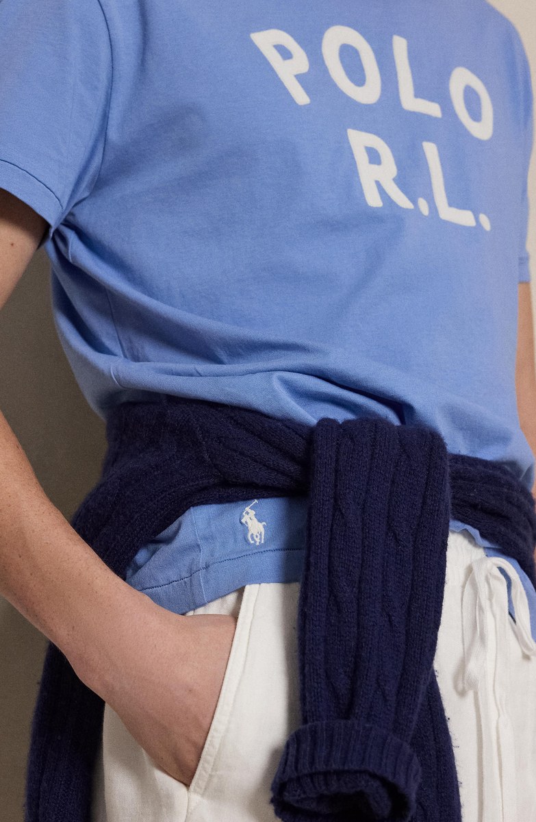 T-shirt Ralph Lauren col rond