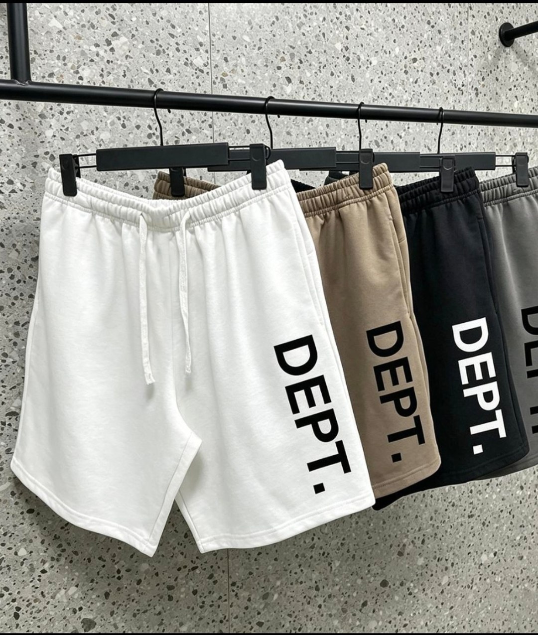 Shorts de jogging Gallery Dept en molleton