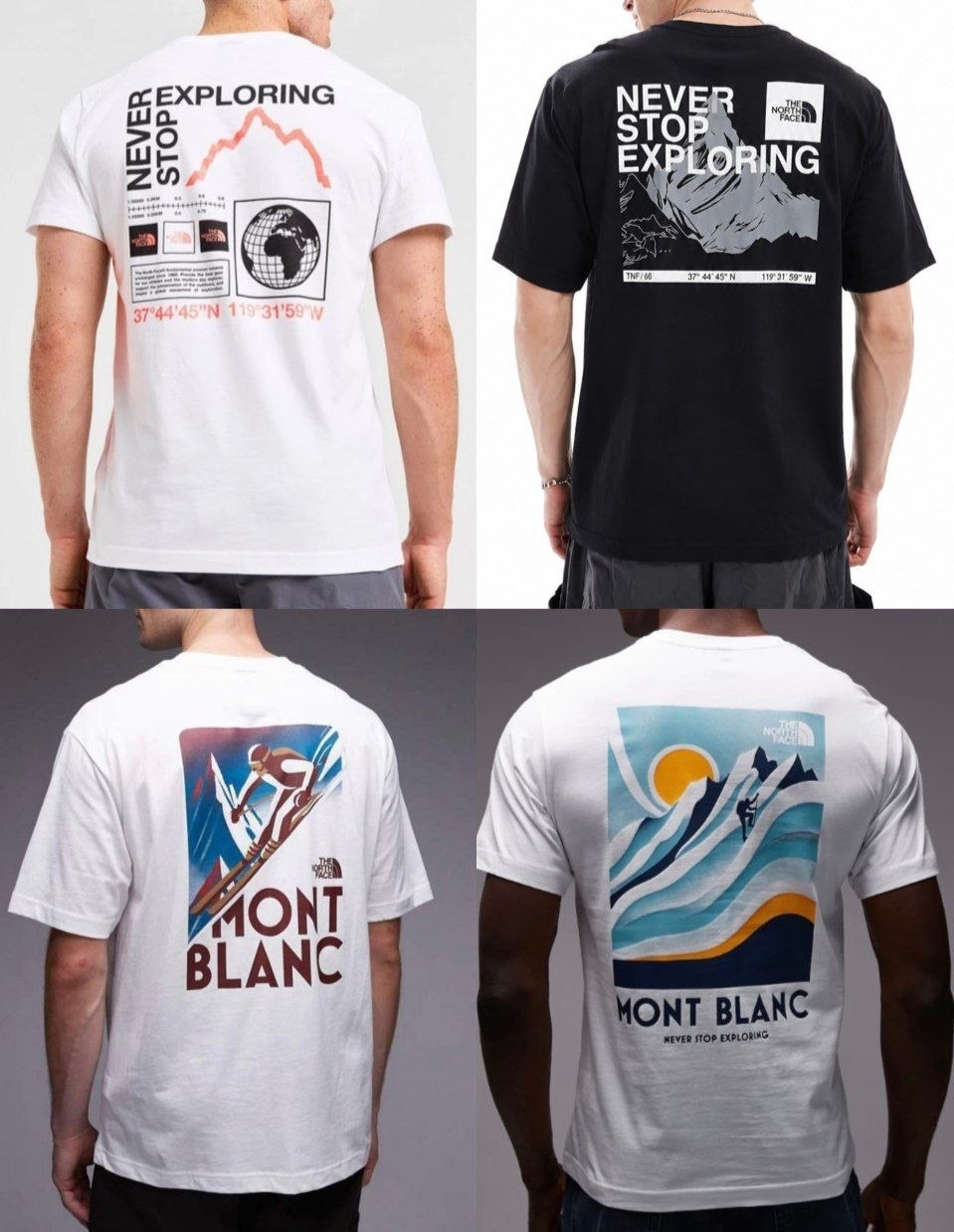 T-shirts The North Face Never Stop Exploring