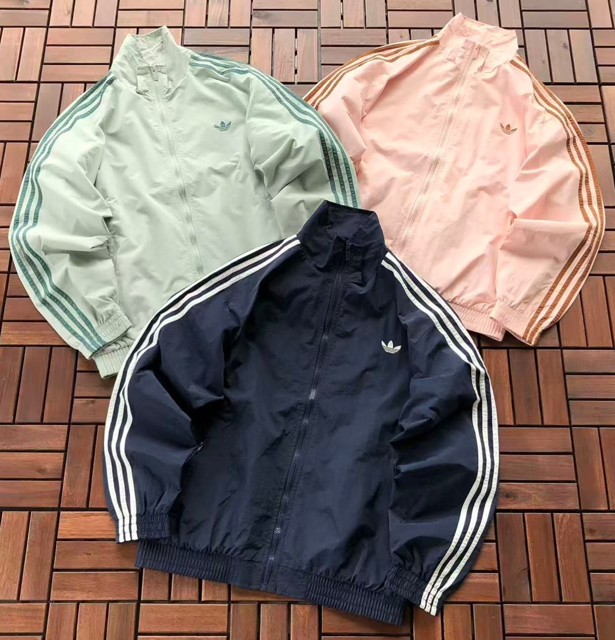 Veste coupe-vent zippée Adidas Originals