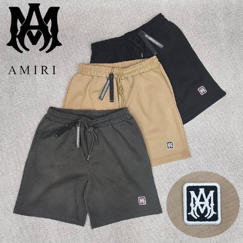 Short en molleton Amiri avec écusson logo brodé