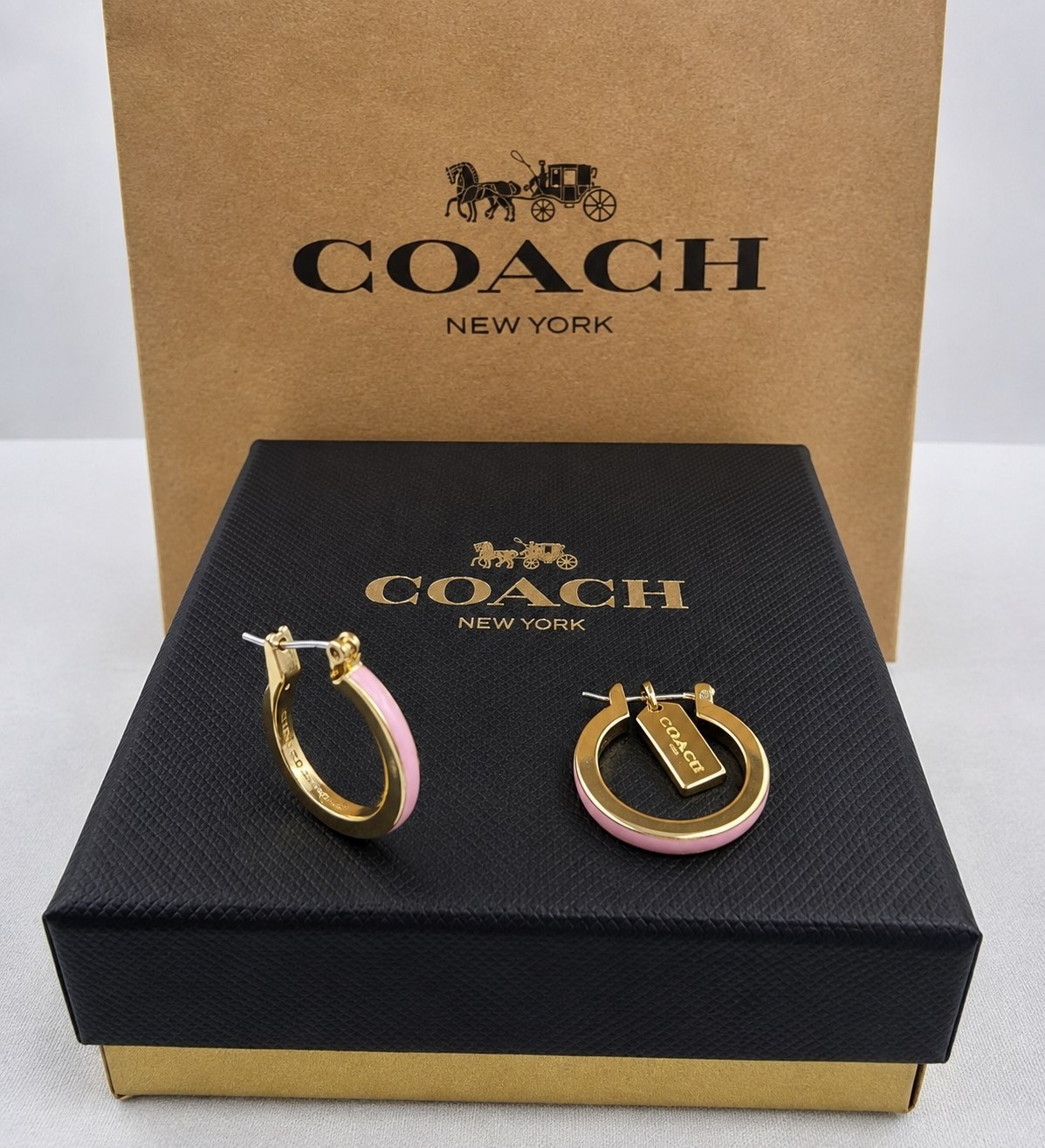 Boucles d'oreilles Coach