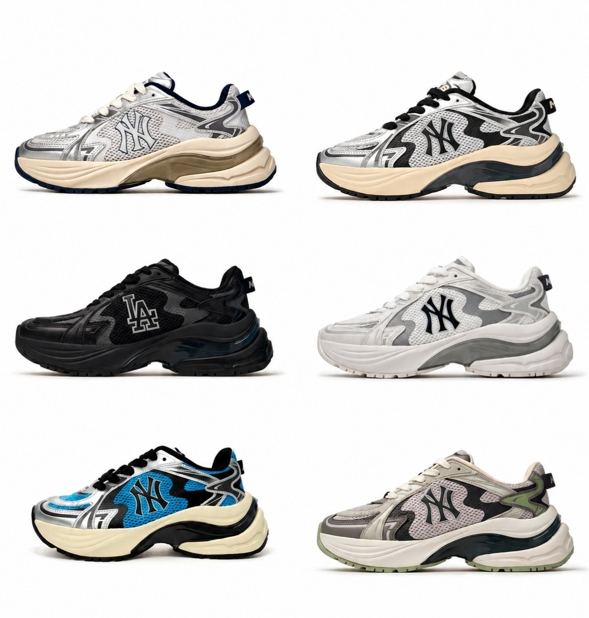 Baskets MLB plusieurs coloris