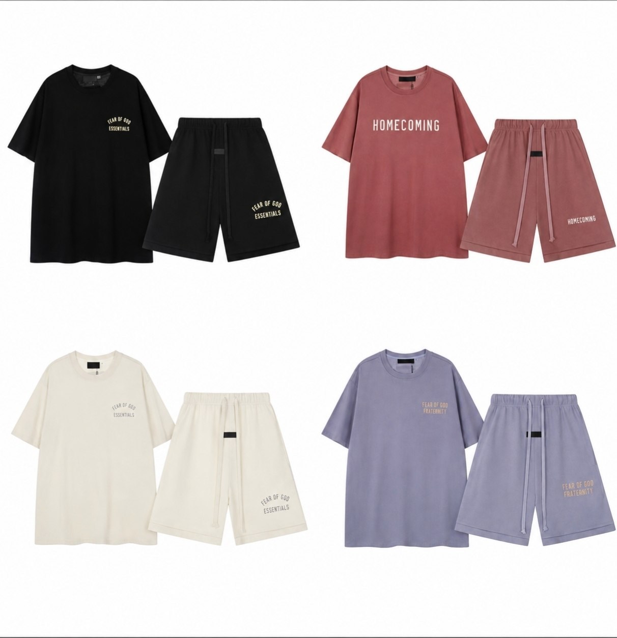 Ensemble t-shirt et short Essentials