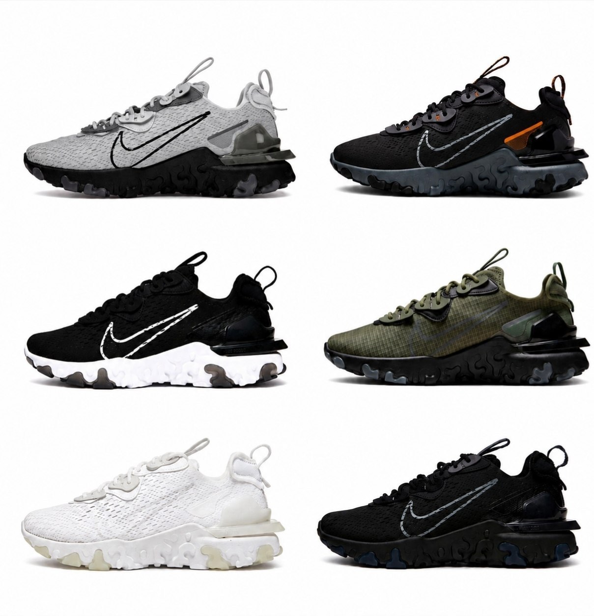Baskets Nike React Vision plusieurs coloris
