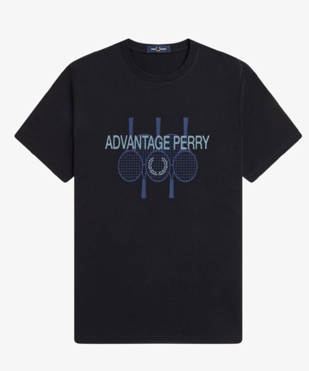T-shirt Fred Perry Advantage Perry noir