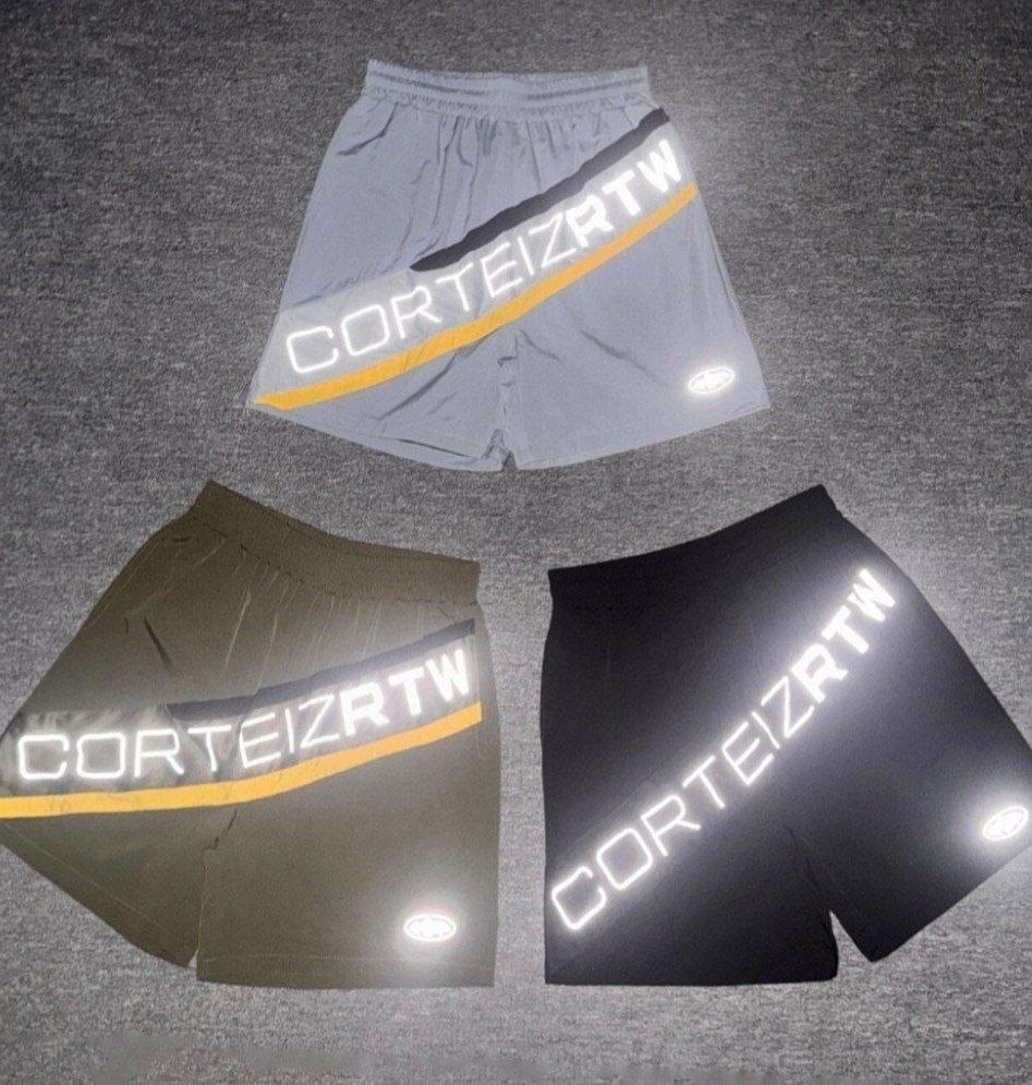 Short Corteiz RTW bande réfléchissante