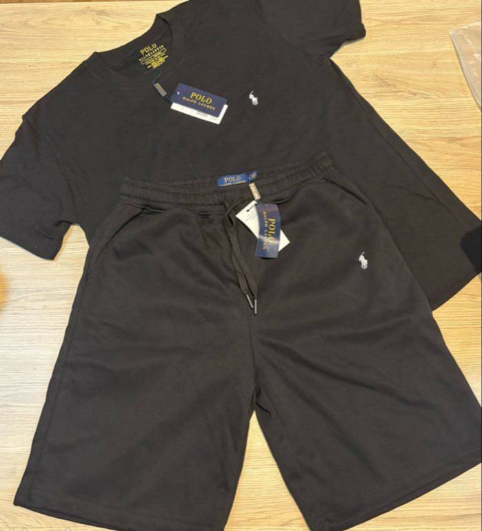 Ensemble t-shirt et short Polo Ralph Lauren noir