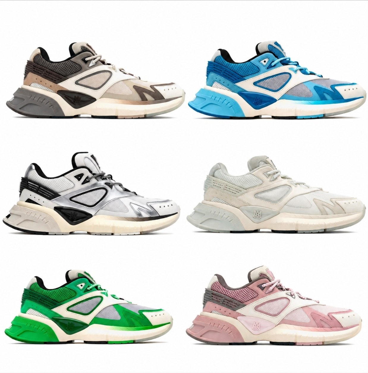 Baskets Amiri MA Runner multicouleurs