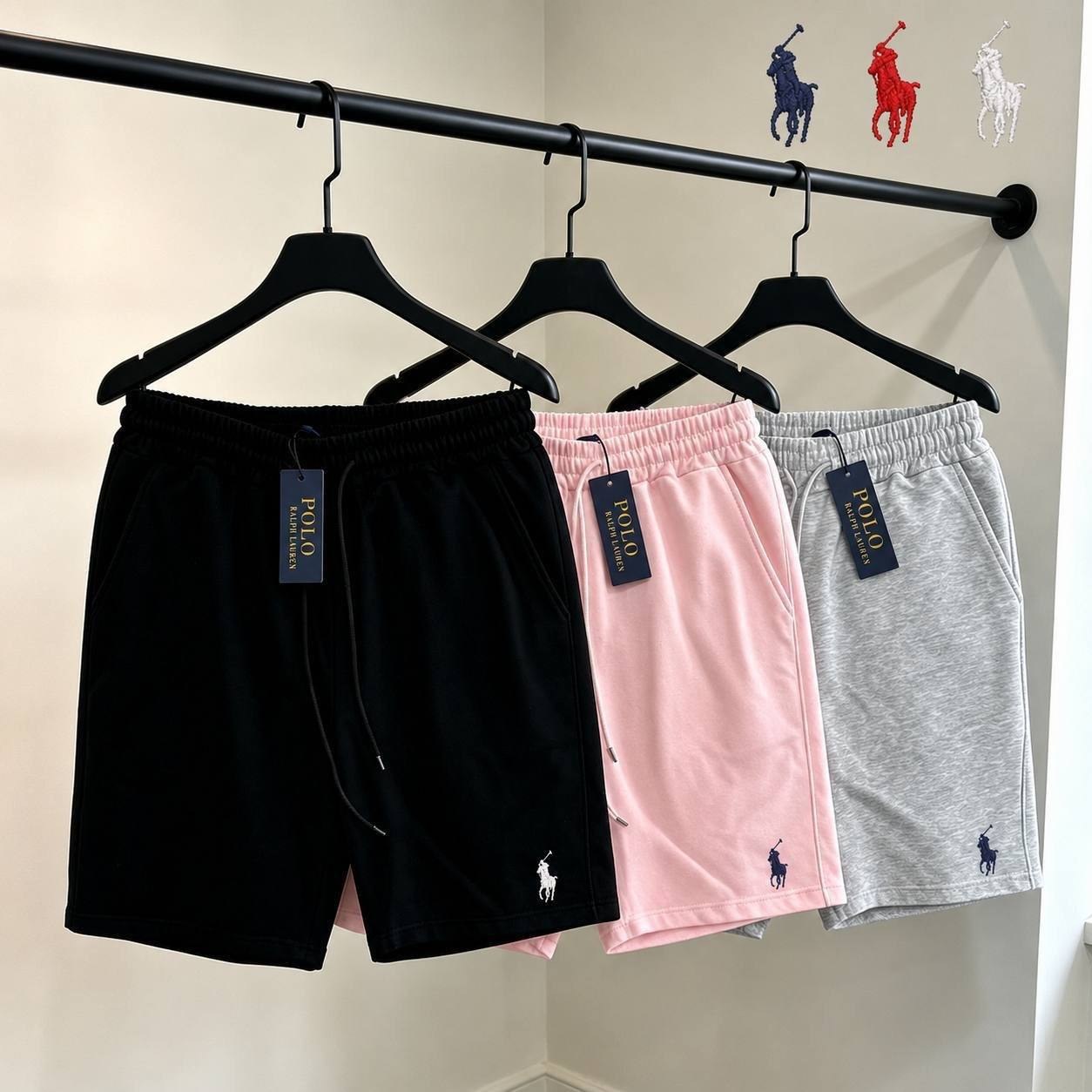 Shorts en molleton Ralph Lauren à cordon