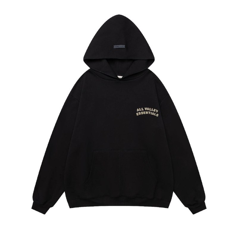 Sweat à capuche noir Essentials Fear of God