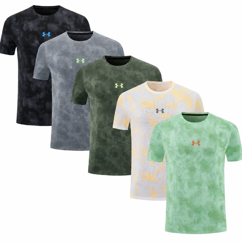 T-shirts de sport Under Armour effet délavé