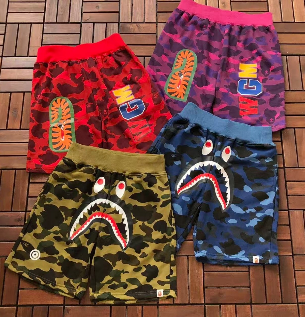 Short Bape plusieurs coloris