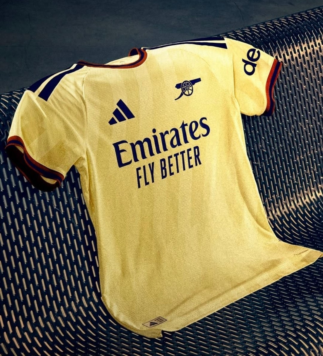Maillot third Arsenal avec flocage