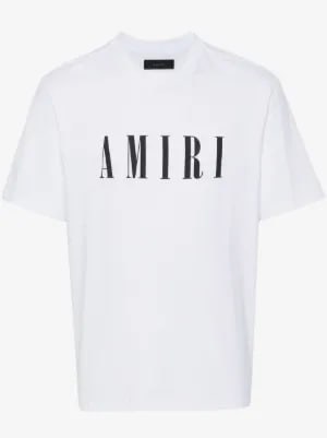 T-shirt Amiri Core Logo blanc