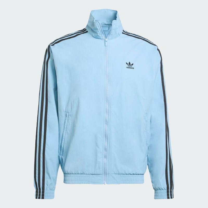 Veste zippée Adidas Originals bleu ciel