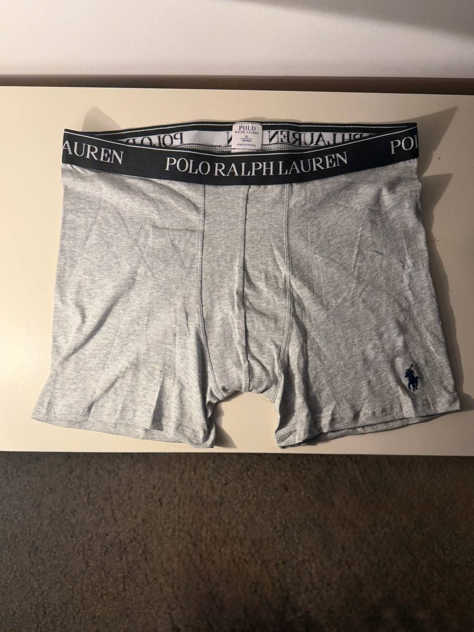 Boxer Polo Ralph Lauren gris chiné
