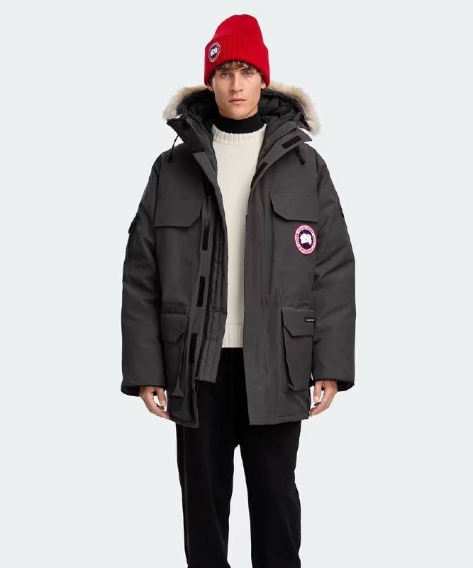 Parka doudoune Canada Goose Expedition anthracite