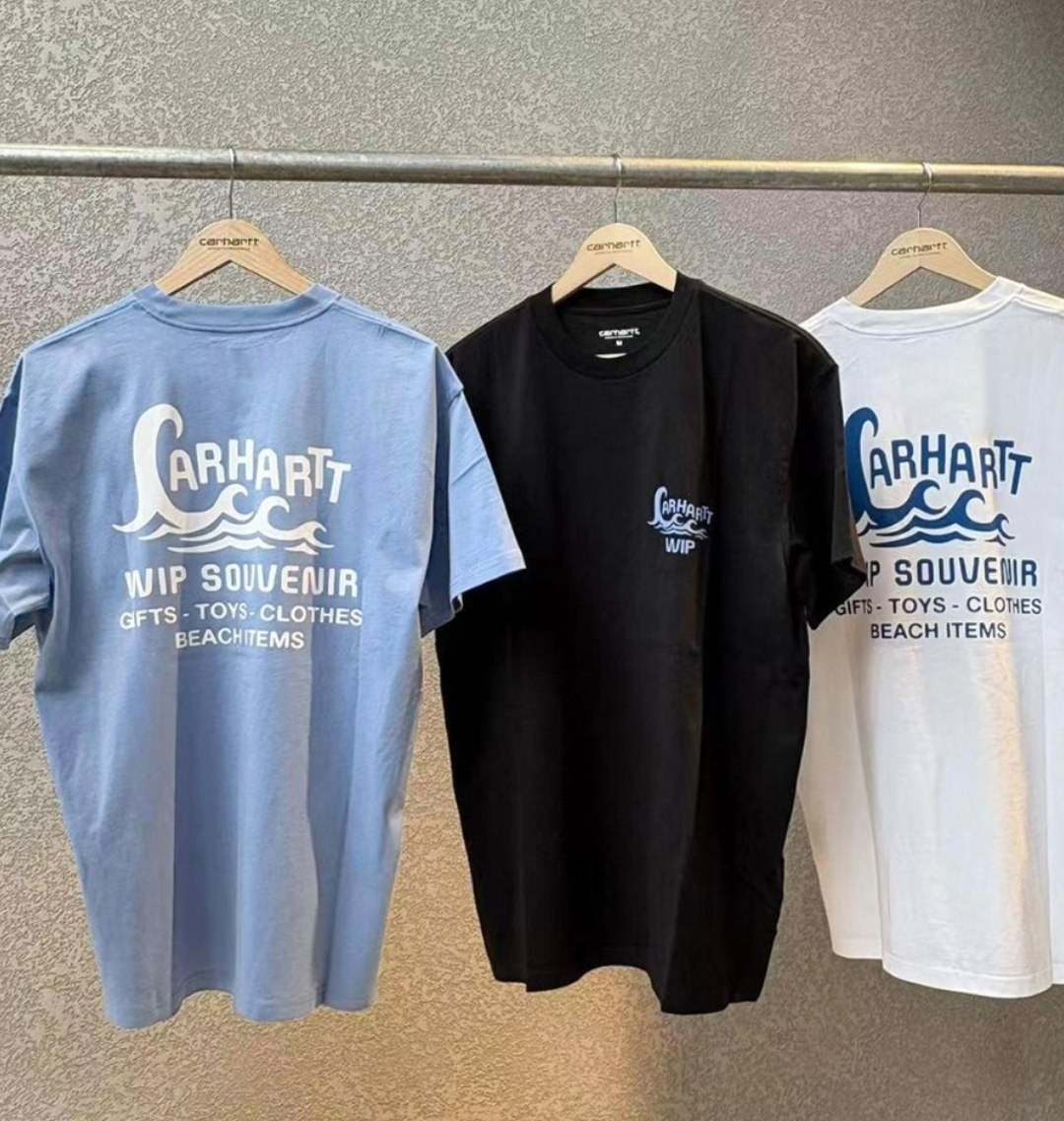 T-shirt Carhartt WIP Souvenir imprimé vagues