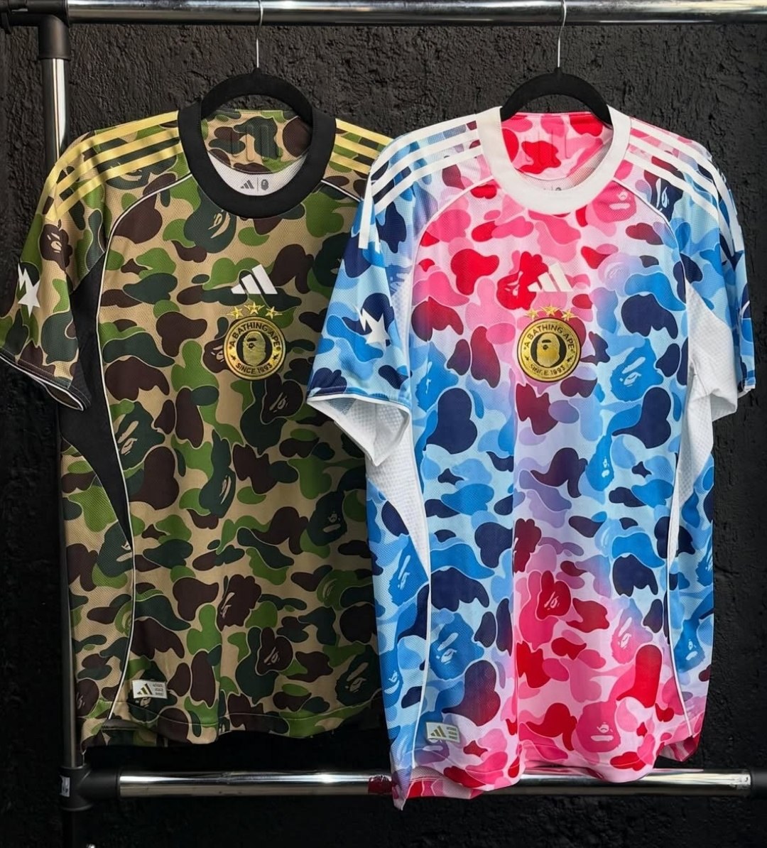 Maillot de football adidas x Bape