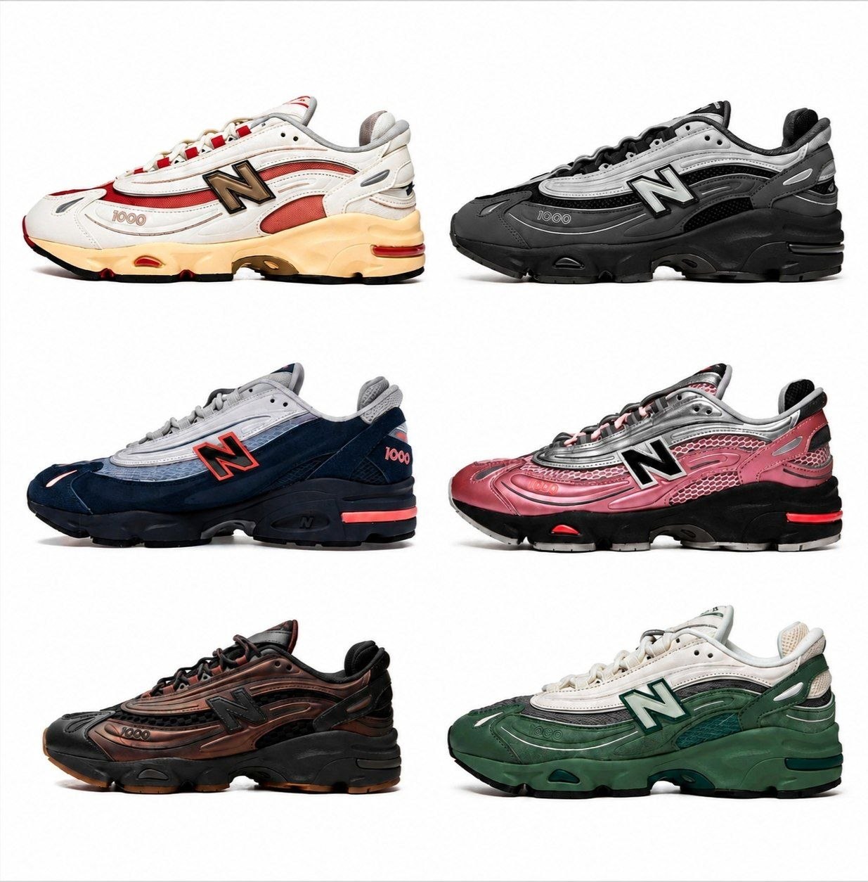 Baskets New Balance 1000 sélection multicolore