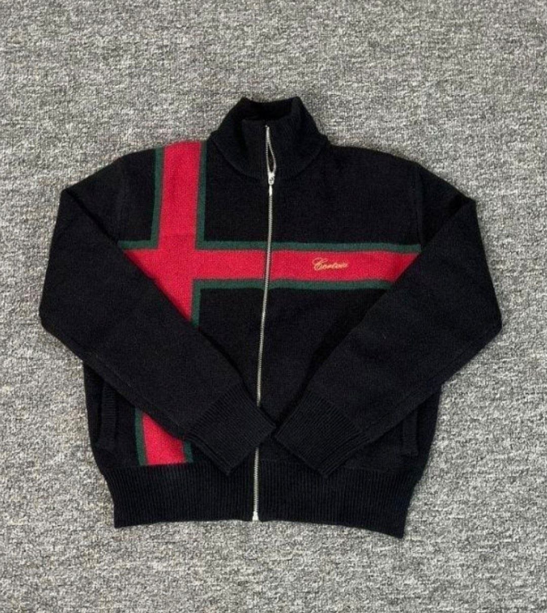 Veste zippée en maille Corteiz