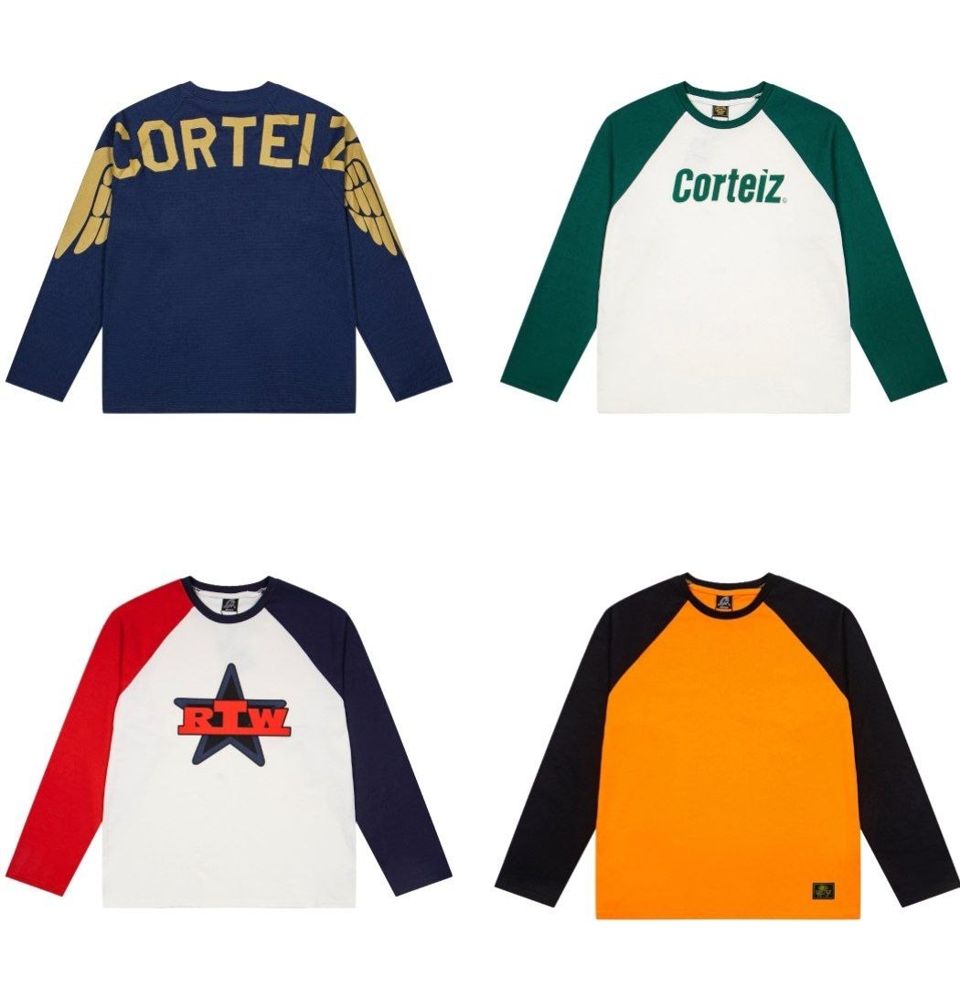 T-shirts manches longues raglan Corteiz